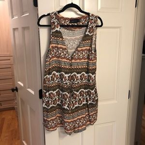 Minkpink Temple Printed Playsuit